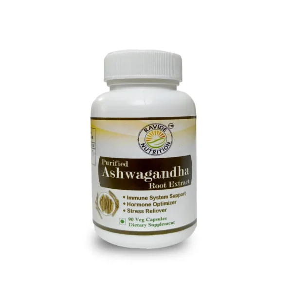 Ashwagandha Root Extract, Purified - Stress, Hormone & Immune Support
