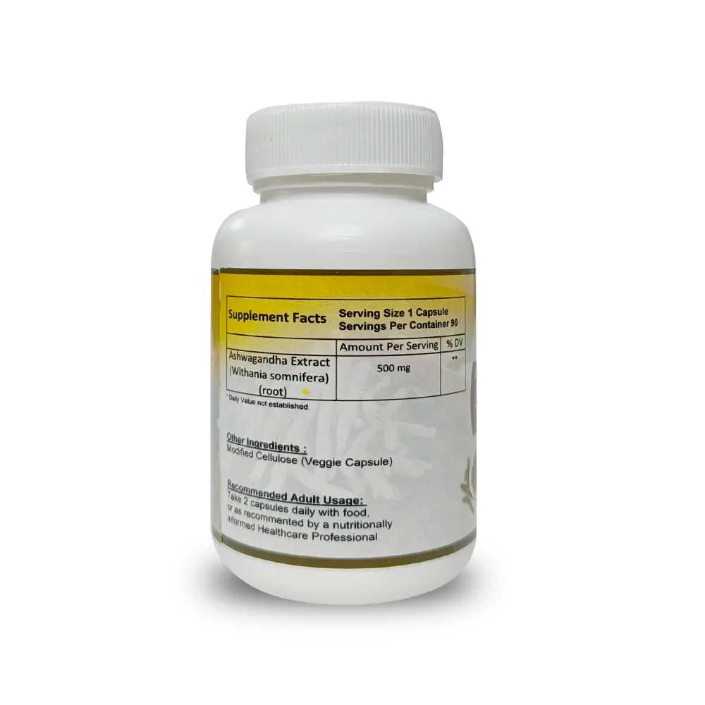 Ashwagandha Root Extract, Purified - Stress, Hormone & Immune Support - Image 3