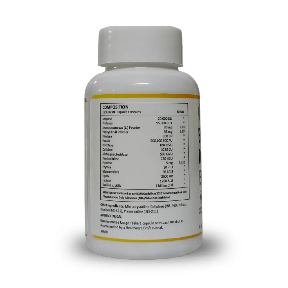 Enhanced Digestive Enzymes - Advanced Digestive Enzyme Blend for Better Digestion & Nutrient Absorption - Image 2