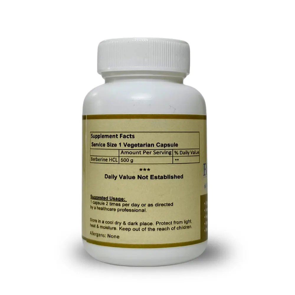 Berberine – Blood Sugar, Digestion & Heart Health Support - Image 2