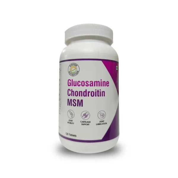 Glucosamine Chondroitin MSM - Triple Action Formula for Joint Comfort, Flexibility & Support