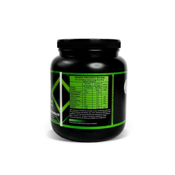 Pea Protein Isolate - Pure Plant Protein for Muscle Strength & Endurance - Image 2