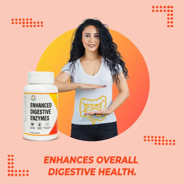 Enhanced Digestive Enzymes - Advanced Digestive Enzyme Blend for Better Digestion & Nutrient Absorption - Image 4