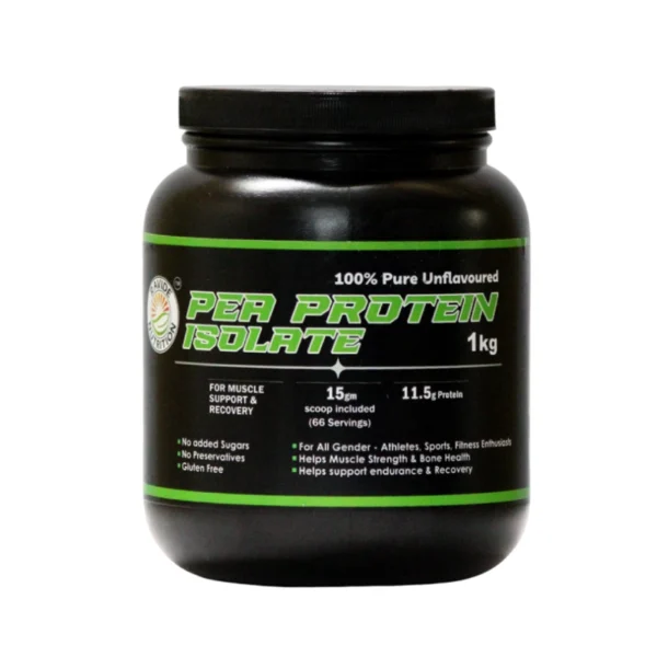 Pea Protein Isolate - Pure Plant Protein for Muscle Strength & Endurance