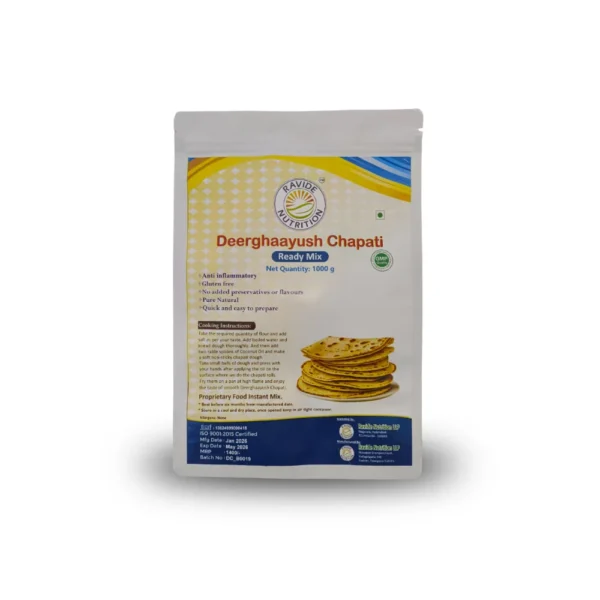 Deerghaayush Chapati Ready Mix (1kg)