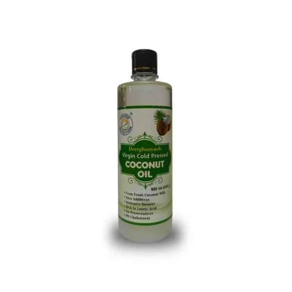 Deerghayush Virgin Cold Pressed Coconut Oil