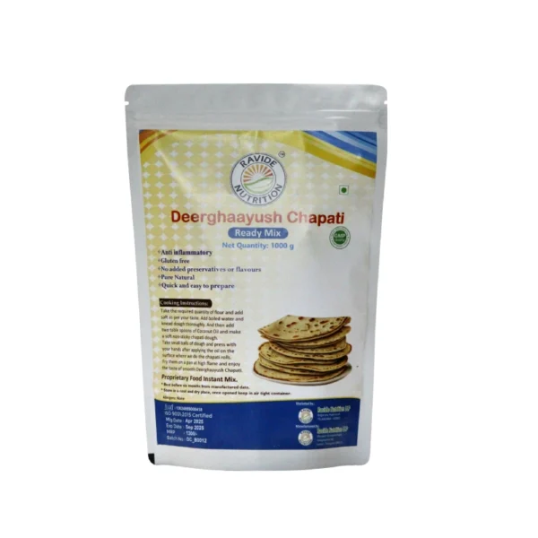 Deerghaayush Chapati Ready Mix (1kg)
