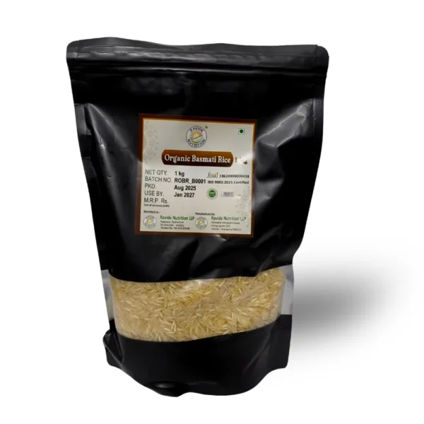 Organic Basmati rice 500 gm